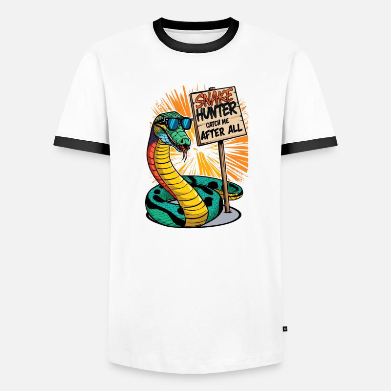 Serpent cool T-shirt contrasté Homme