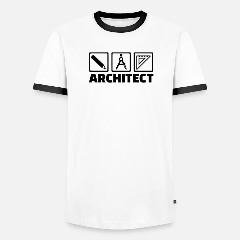 Architecte T-shirt contrasté Homme