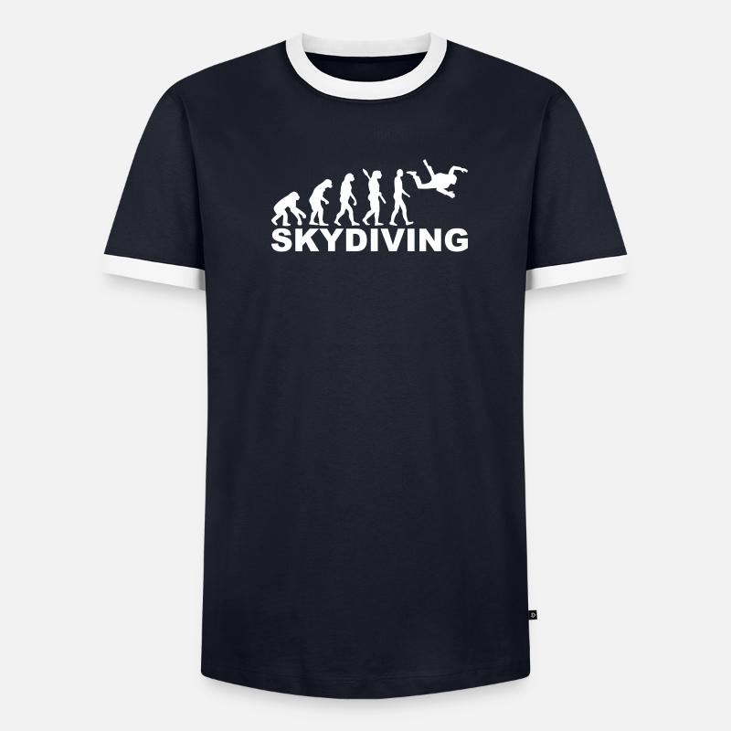Evolution skydiving - Men's Ringer Shirt - undefined