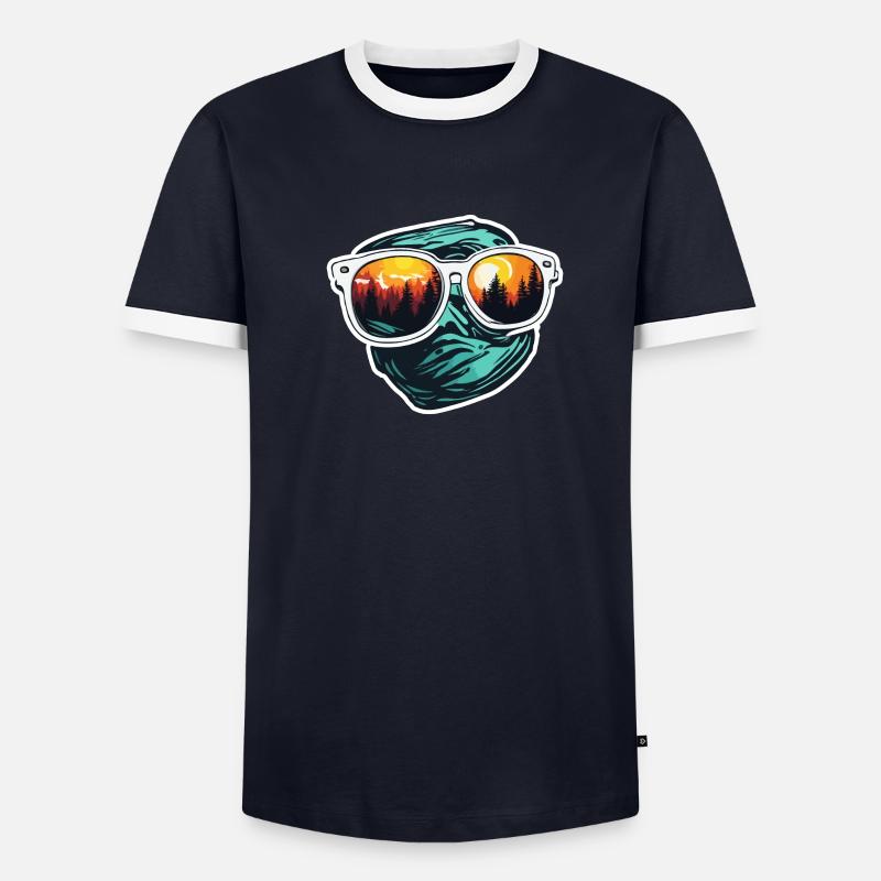 Sunglasses / Reflection / Forest / Reflection - Men's Ringer Shirt - undefined