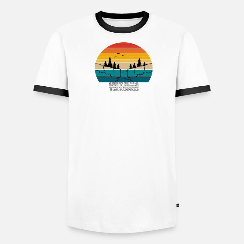 Ruby Falls Tennessee Men's Ringer Shirt