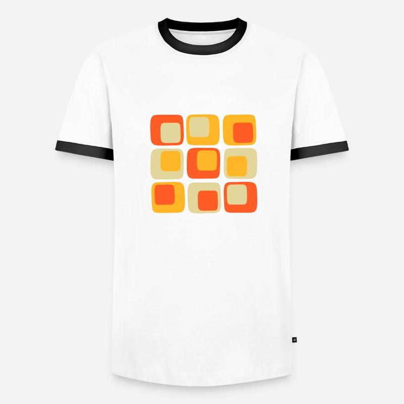70s Pattern Men's Ringer Shirt