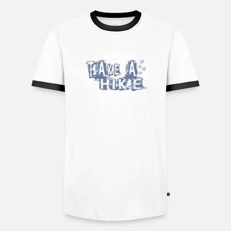 TAKE A HIKE Men's Ringer Shirt