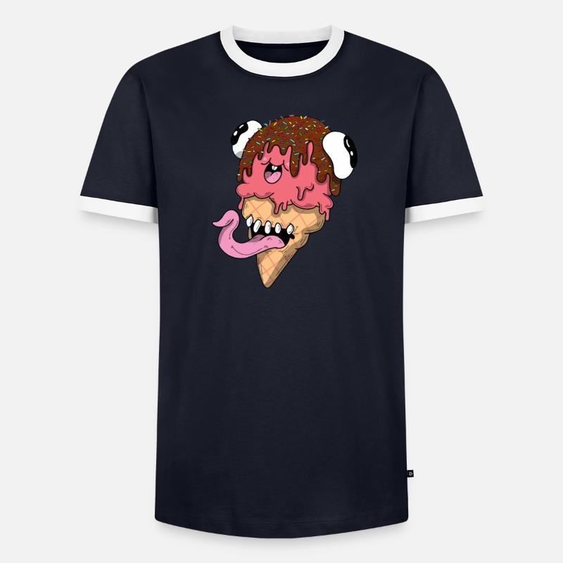 Ice sample Men's Ringer Shirt