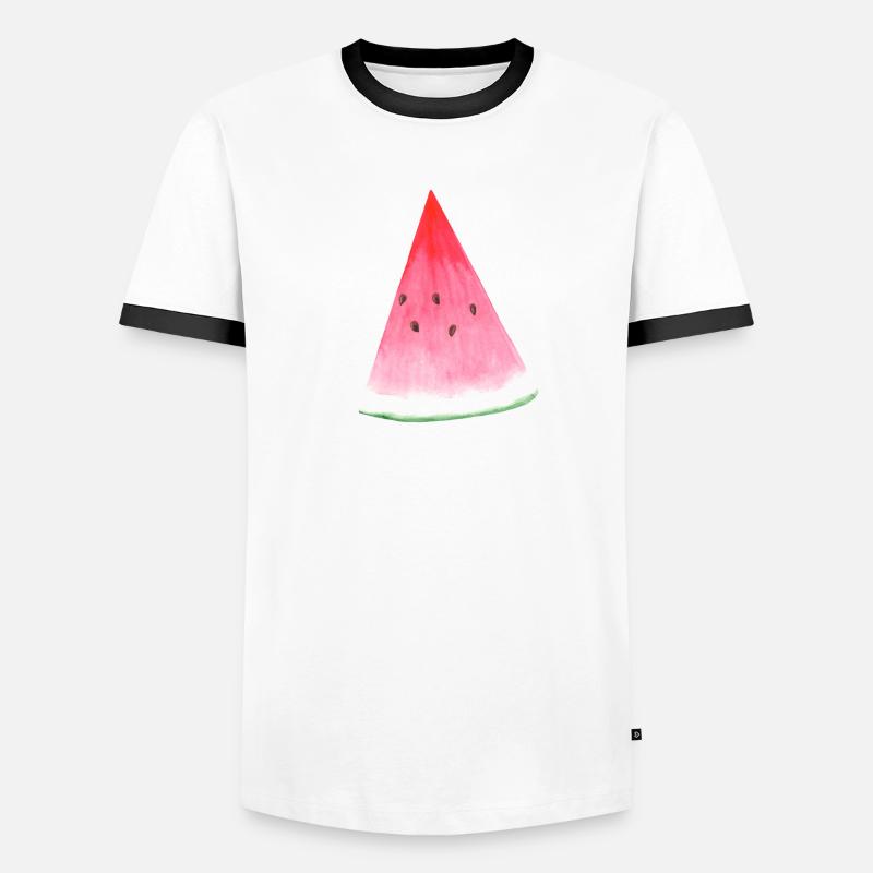 Pastèque T-shirt contrasté Homme
