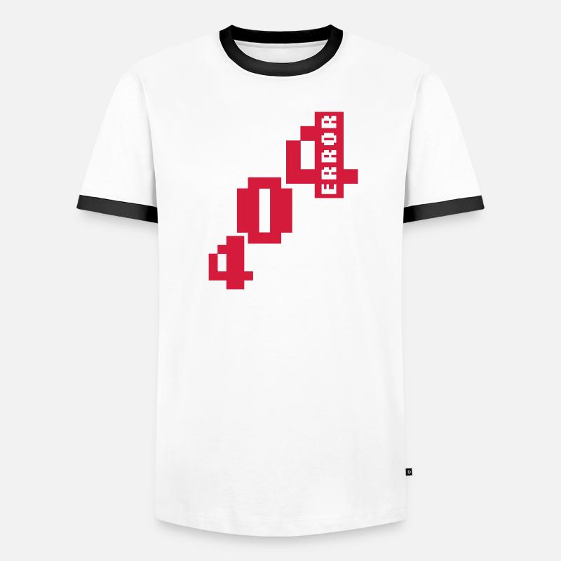 Error 404 Connection Problem Men's Ringer Shirt