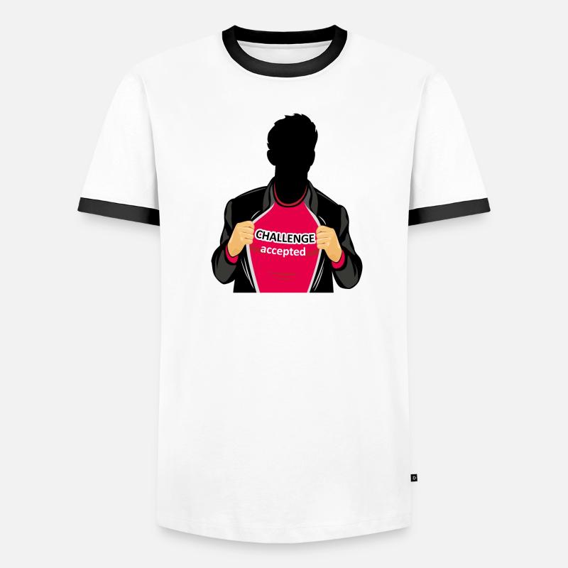 Challenge accepted Men's Ringer Shirt