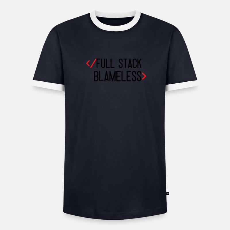Full Stack tadellos Männer Kontrast-T-Shirt