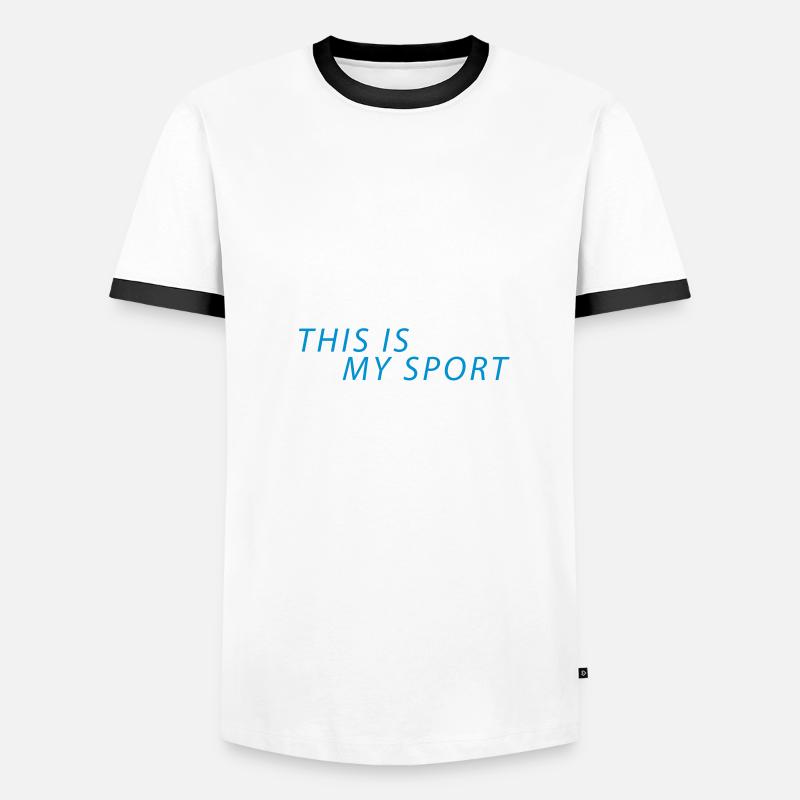 fechten_122012_b_2c T-shirt contrasté Homme