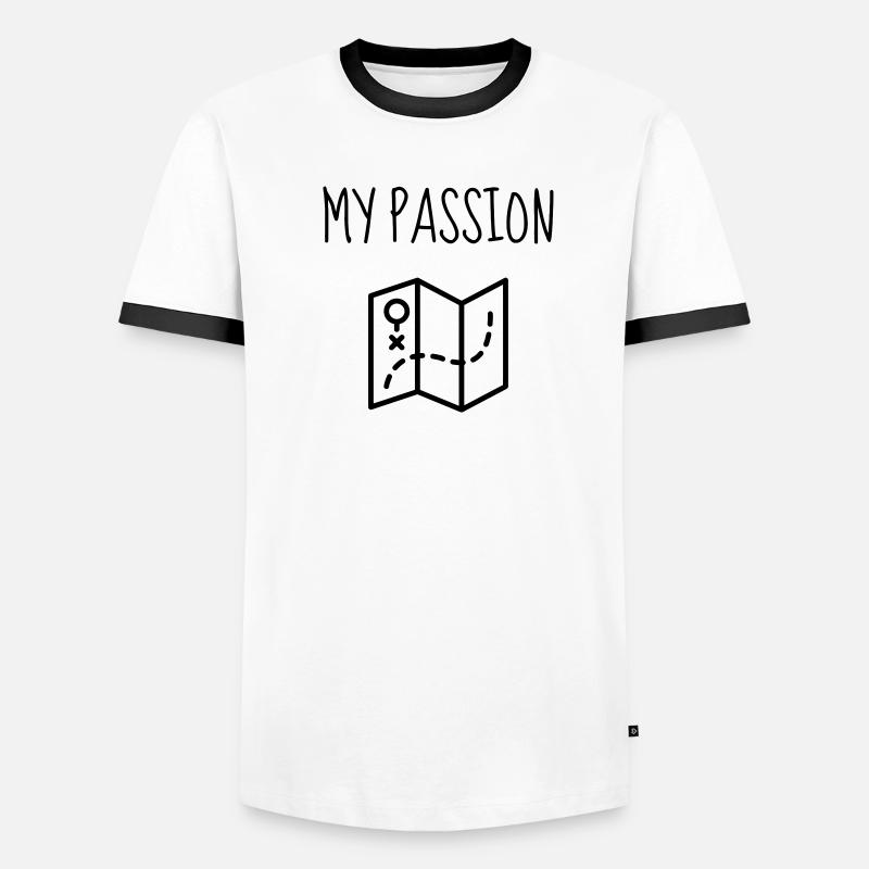 Orienteering / Orienteer / Course d'Orientation T-shirt contrasté Homme