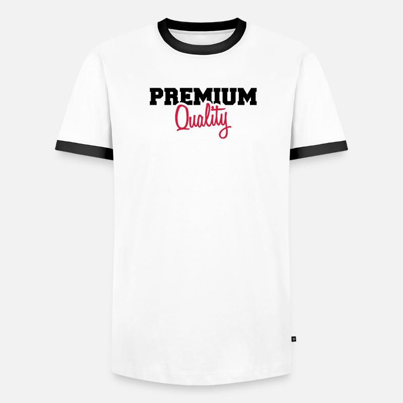 Cool Premium Quality Design T-shirt contrasté Homme