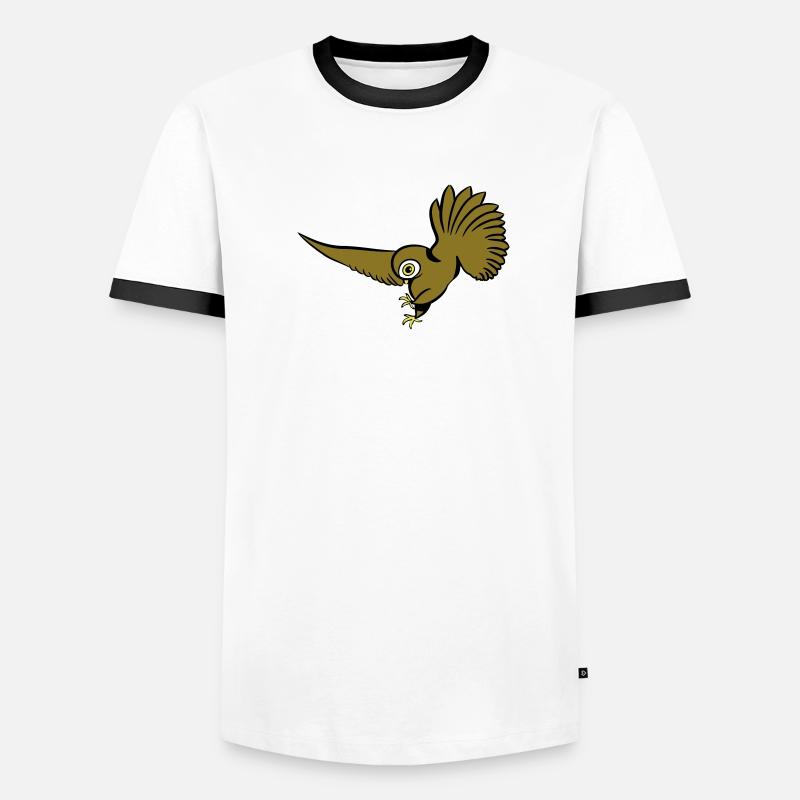 Chasing OWL bird Men's Ringer Shirt