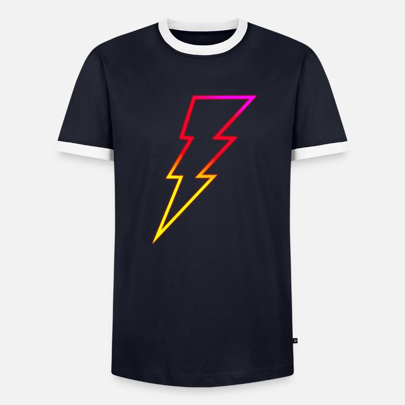 Lightning Men's Ringer Shirt