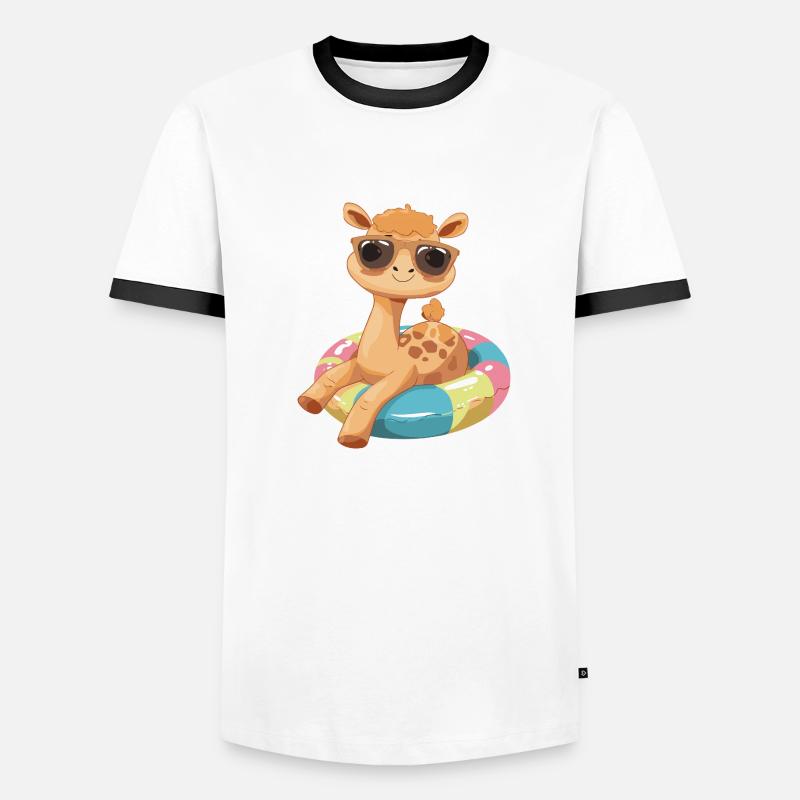 Camel Comic Cool Men's Ringer Shirt