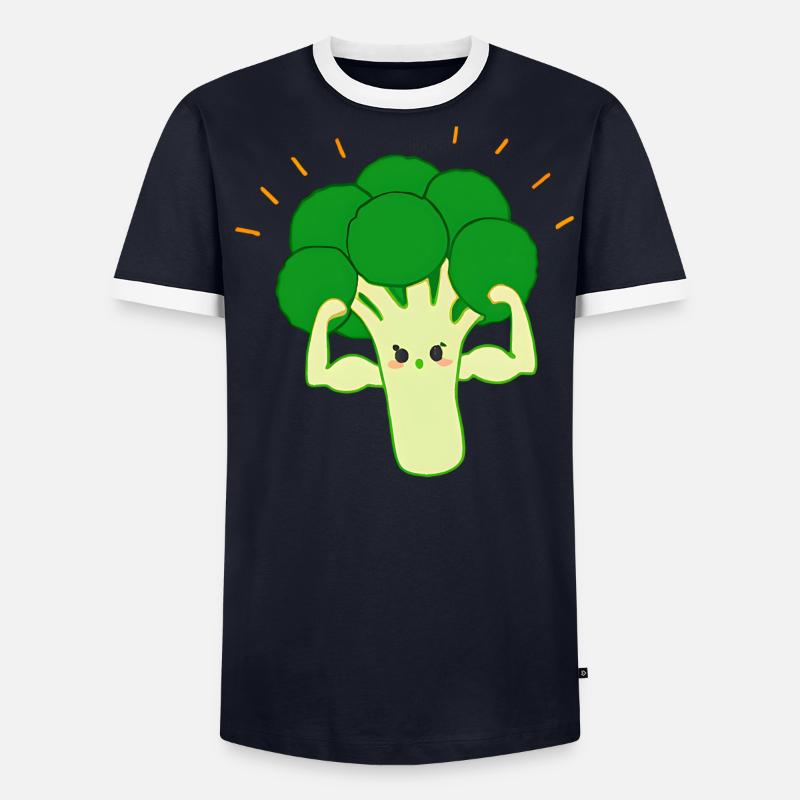 Strong broccoli Men's Ringer Shirt