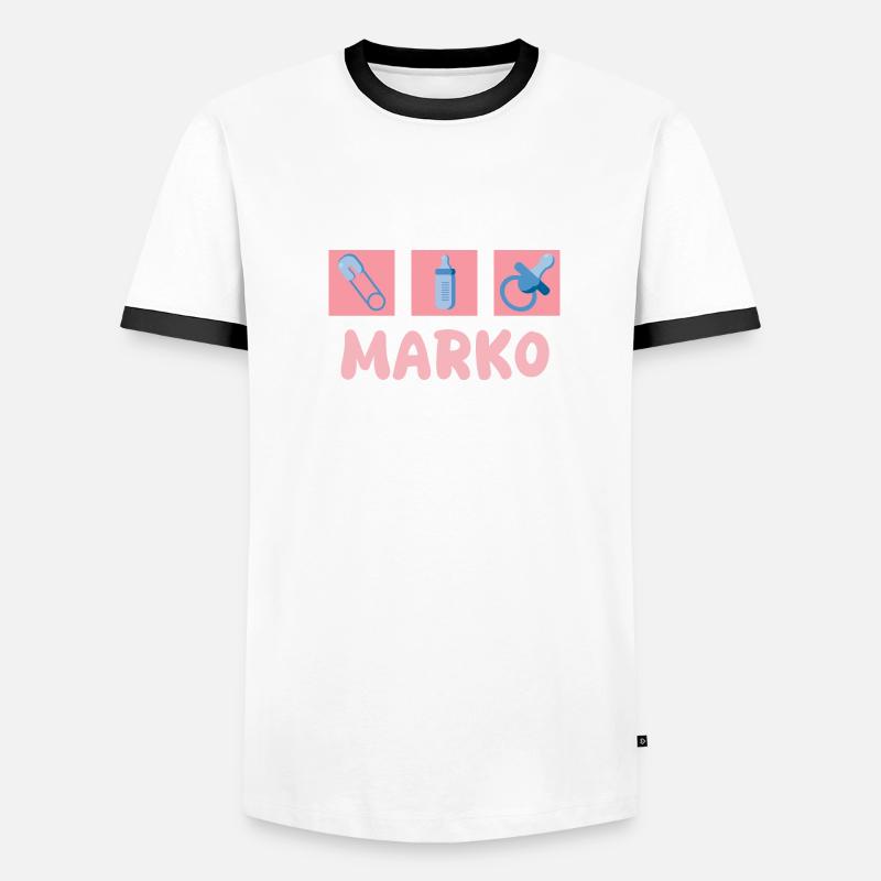 Pacifier Marko Men's Ringer Shirt