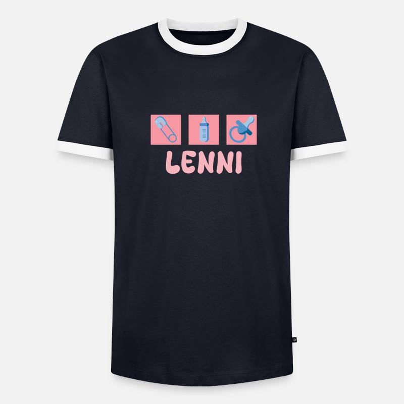 Lenni as a pacifier Men's Ringer Shirt