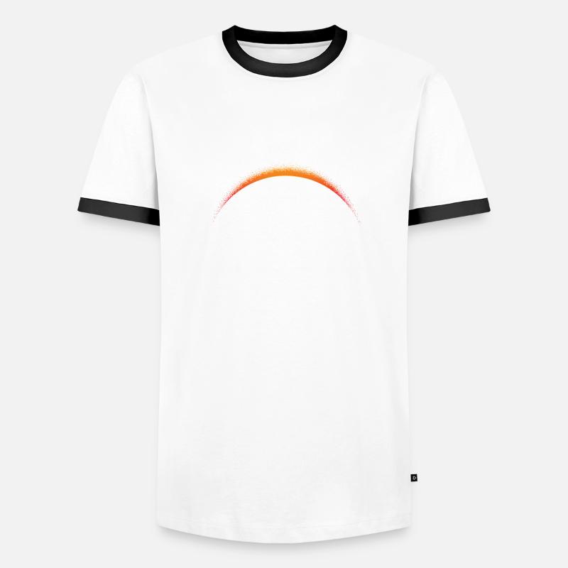 Total Solar Eclipse Path of Totality Ohio April 8 Men's Ringer Shirt