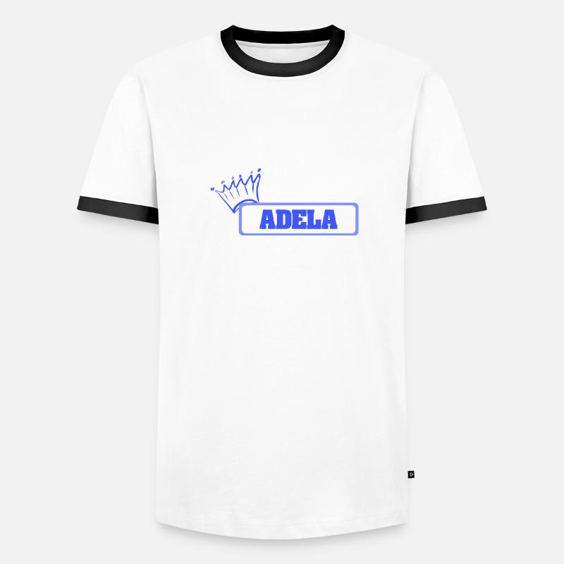 Adela als Schwester Männer Kontrast-T-Shirt