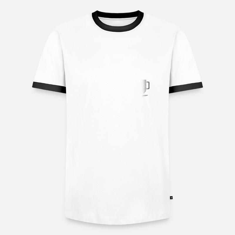 Java Developer Coffee Kaffee Men's Ringer Shirt