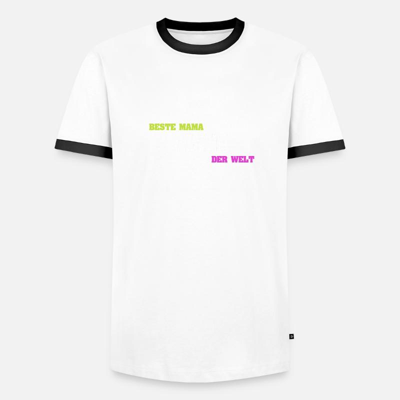 Mutter Alina Männer Kontrast-T-Shirt