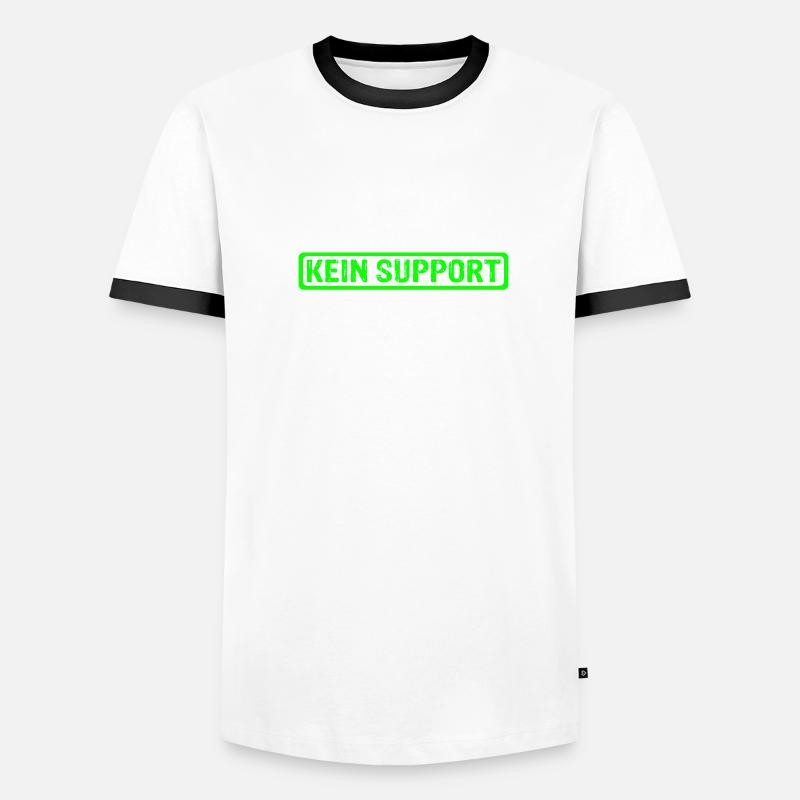 Systemadministrator Admin Itler Programmierer Büro Männer Kontrast-T-Shirt