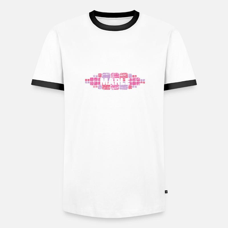 Mère pour Marle Mutti Mama T-shirt contrasté Homme
