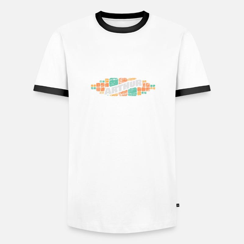 Arthur T-shirt contrasté Homme