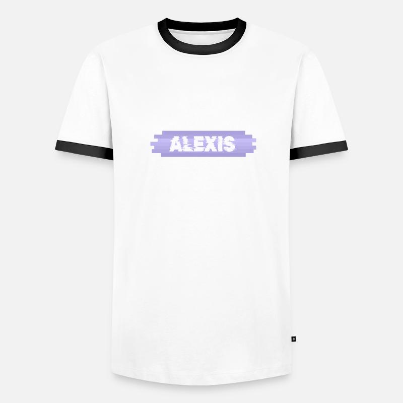 Mutter Alexis Männer Kontrast-T-Shirt