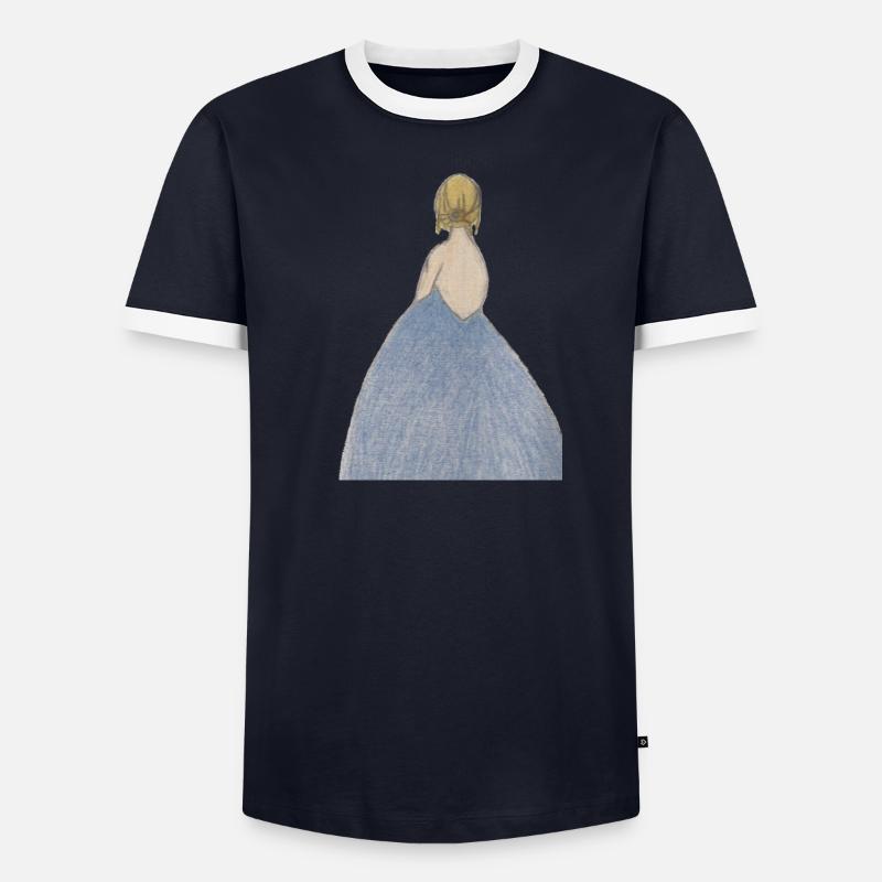 Princesse de glace T-shirt contrasté Homme