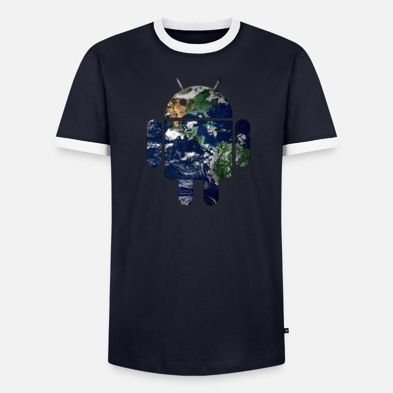 Androïde T-shirt contrasté Homme