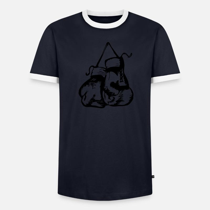 Boxe T-shirt contrasté Homme