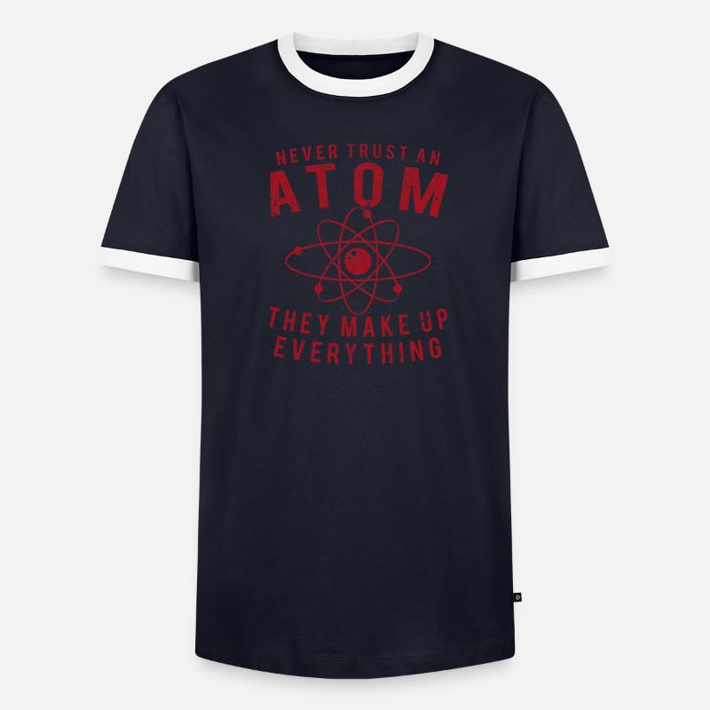 atome T-shirt contrasté Homme