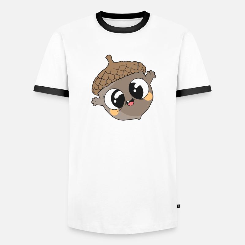 Nut Männer Kontrast-T-Shirt