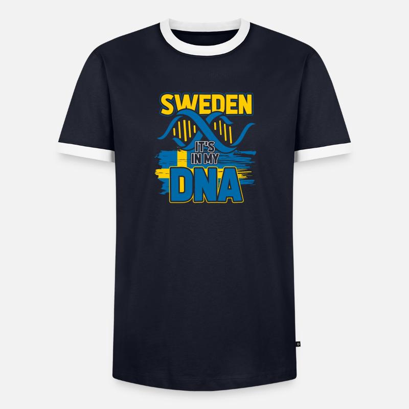 La Suède est dans mon ADN T-shirt contrasté Homme