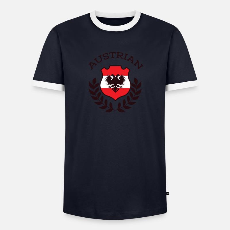 Austria Men's Ringer Shirt