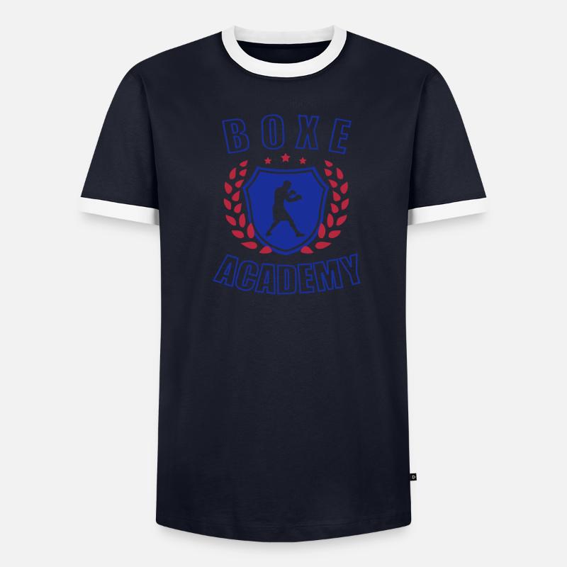 Boxe Academy Männer Kontrast-T-Shirt
