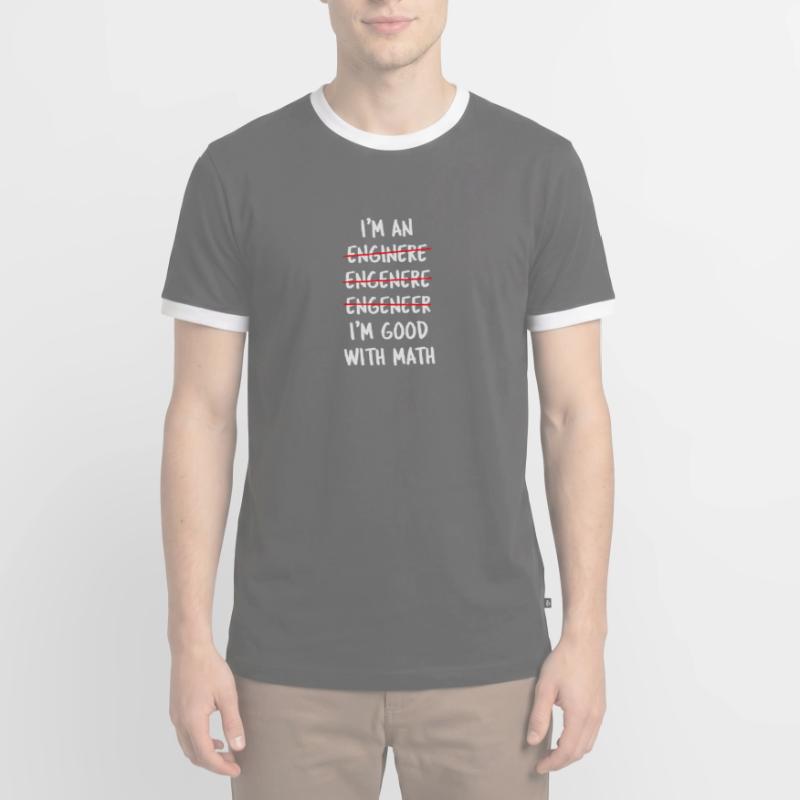 Engineer Engineering Mechanical engineering Men's Ringer Shirt