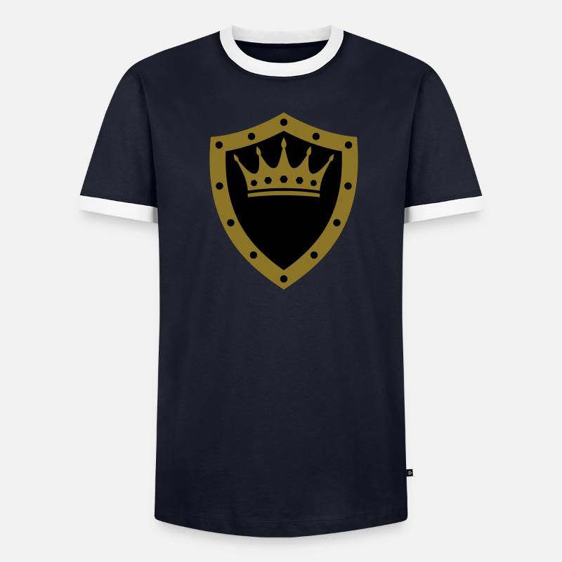King Shield T-shirt contrasté Homme