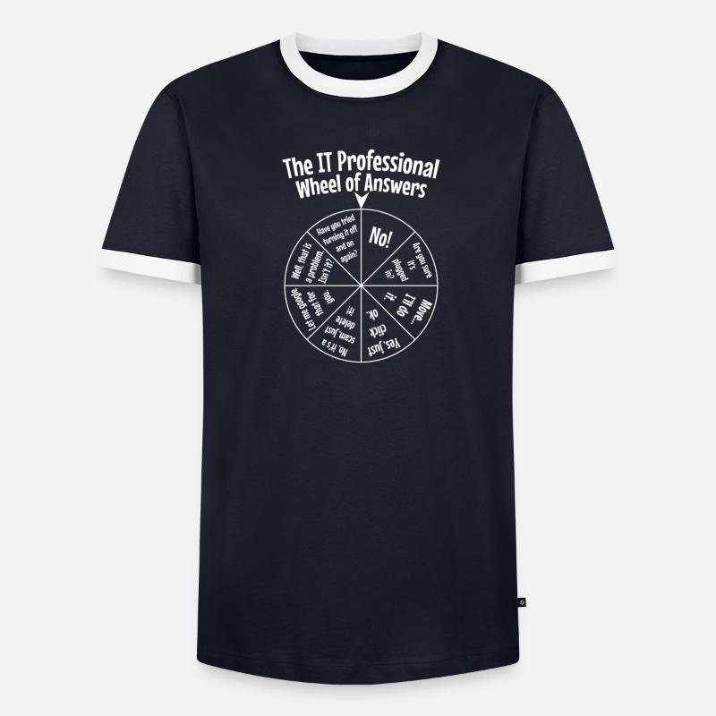 Programmierer IT Programmieren Geschenk Lustig Männer Kontrast-T-Shirt