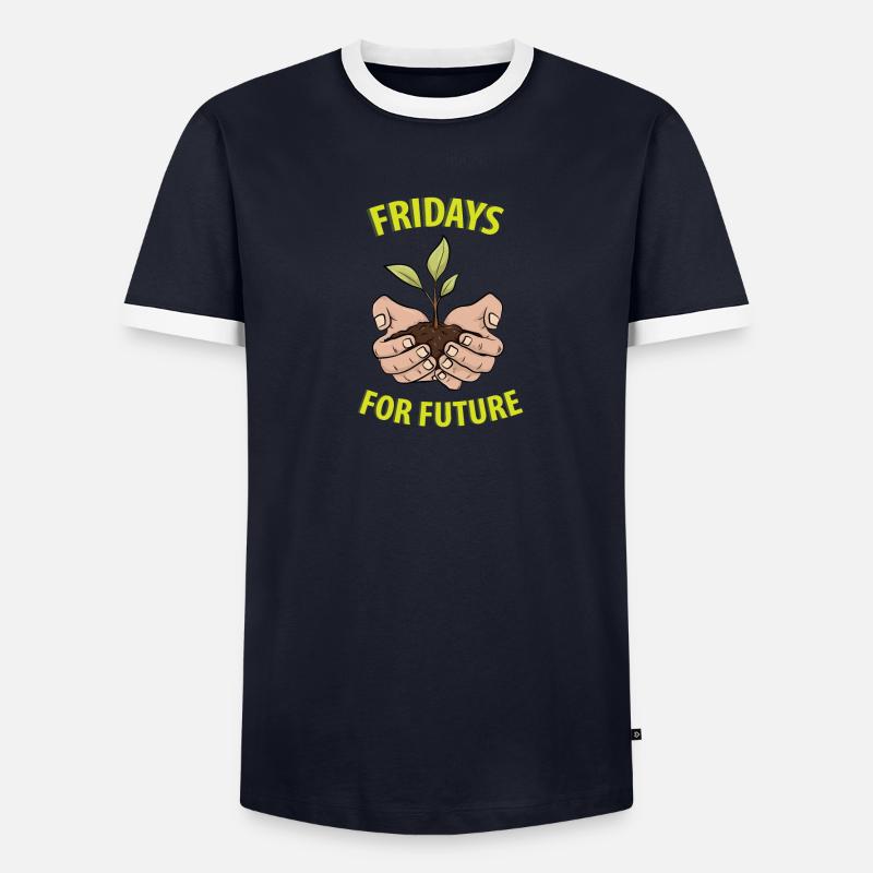 Fridays for Future Men's Ringer Shirt