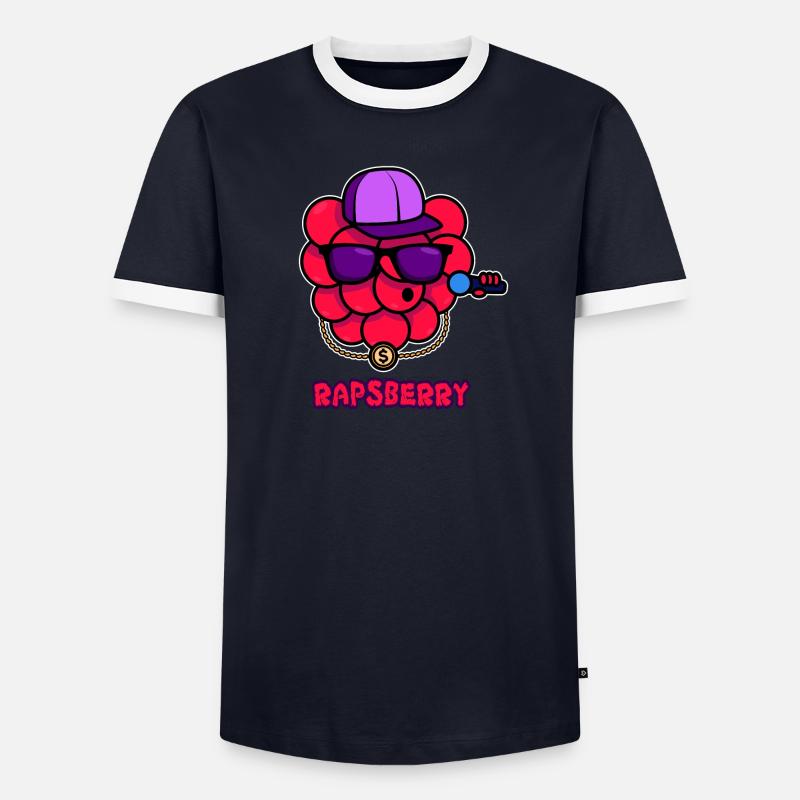 Rap Raspberry Men's Ringer Shirt