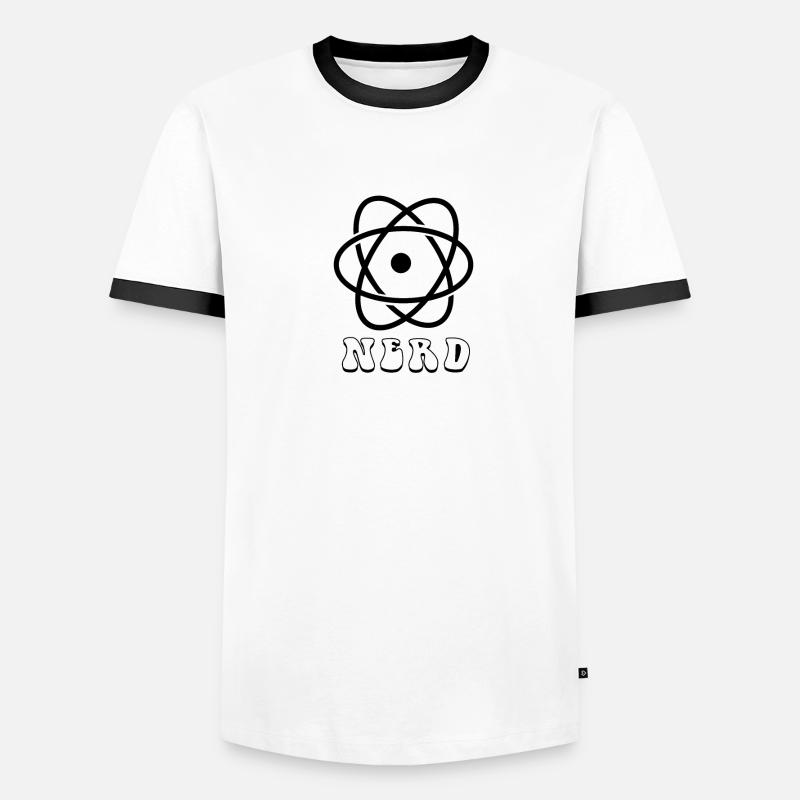 Nerd for science - nerd pour la science T-shirt contrasté Homme