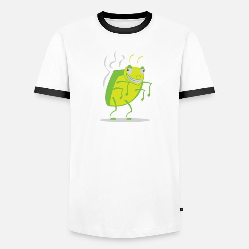 Stink bug bug dirty wash funny insect Men's Ringer Shirt