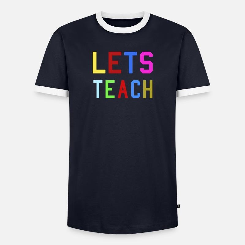 professeur T-shirt contrasté Homme