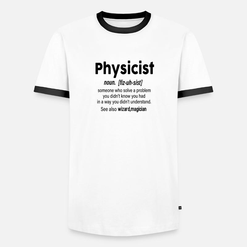 Physicist definition Men's Ringer Shirt