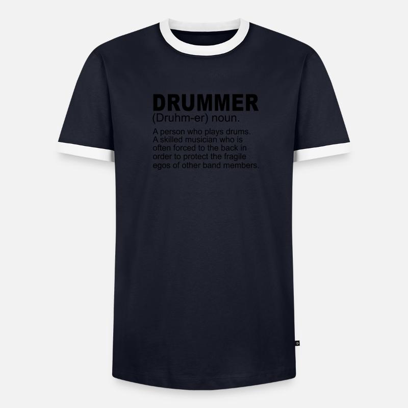 Définition du batteur T-shirt contrasté Homme