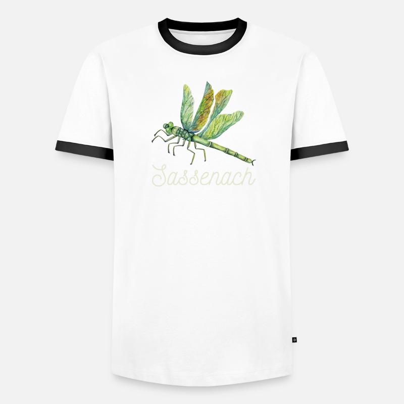 Sassenach Fun Celtic Gift Idée Design graphique T-shirt contrasté Homme