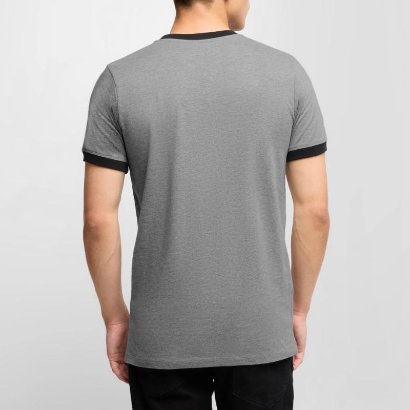 Funny Quantum Physics Quantum Computing Men's Ringer Shirt