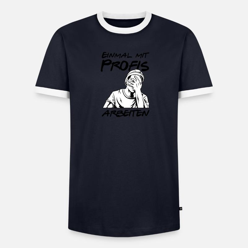 Heimwerker Handwerker Männer Kontrast-T-Shirt